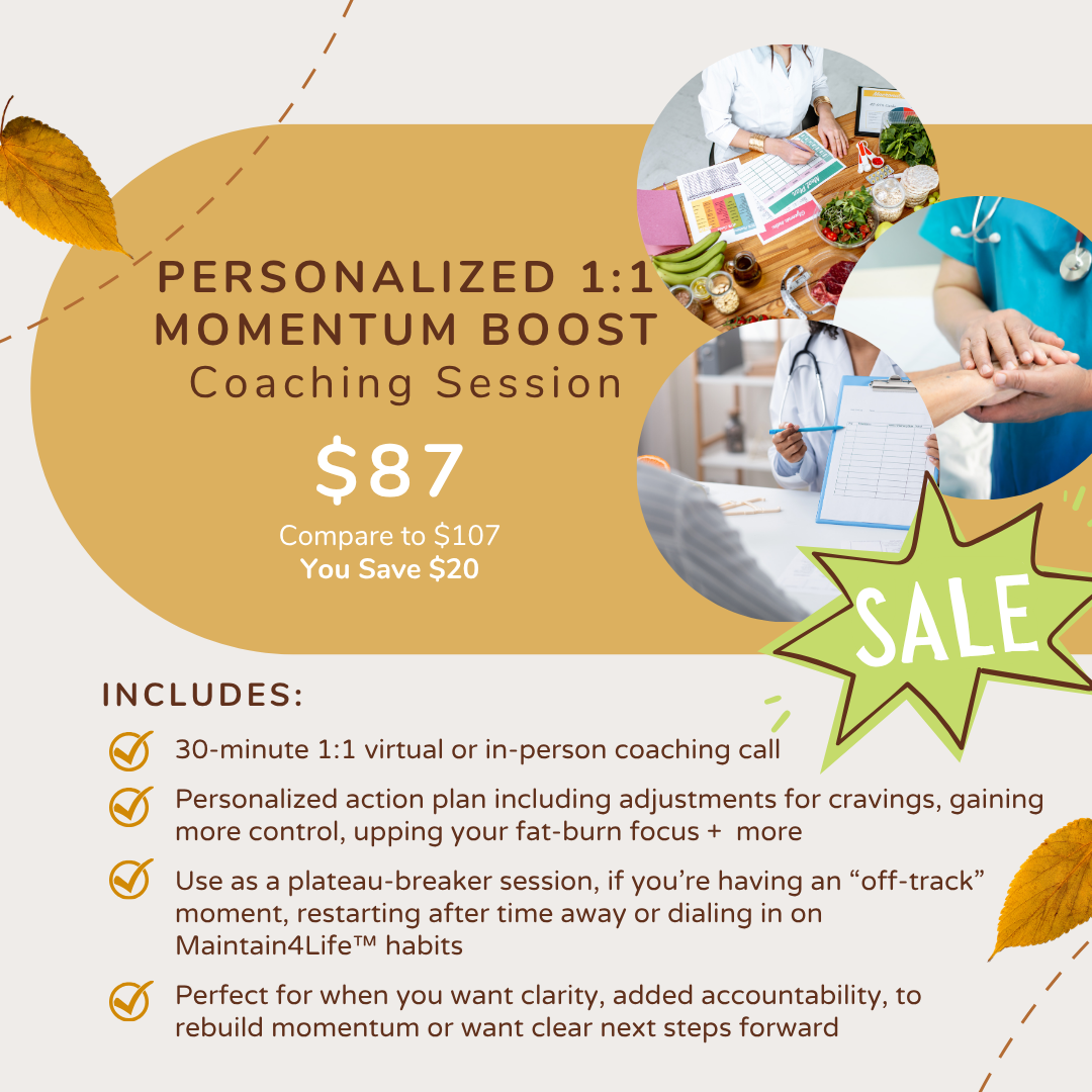 Personalized 1:1 Momentum Boost Coaching Session