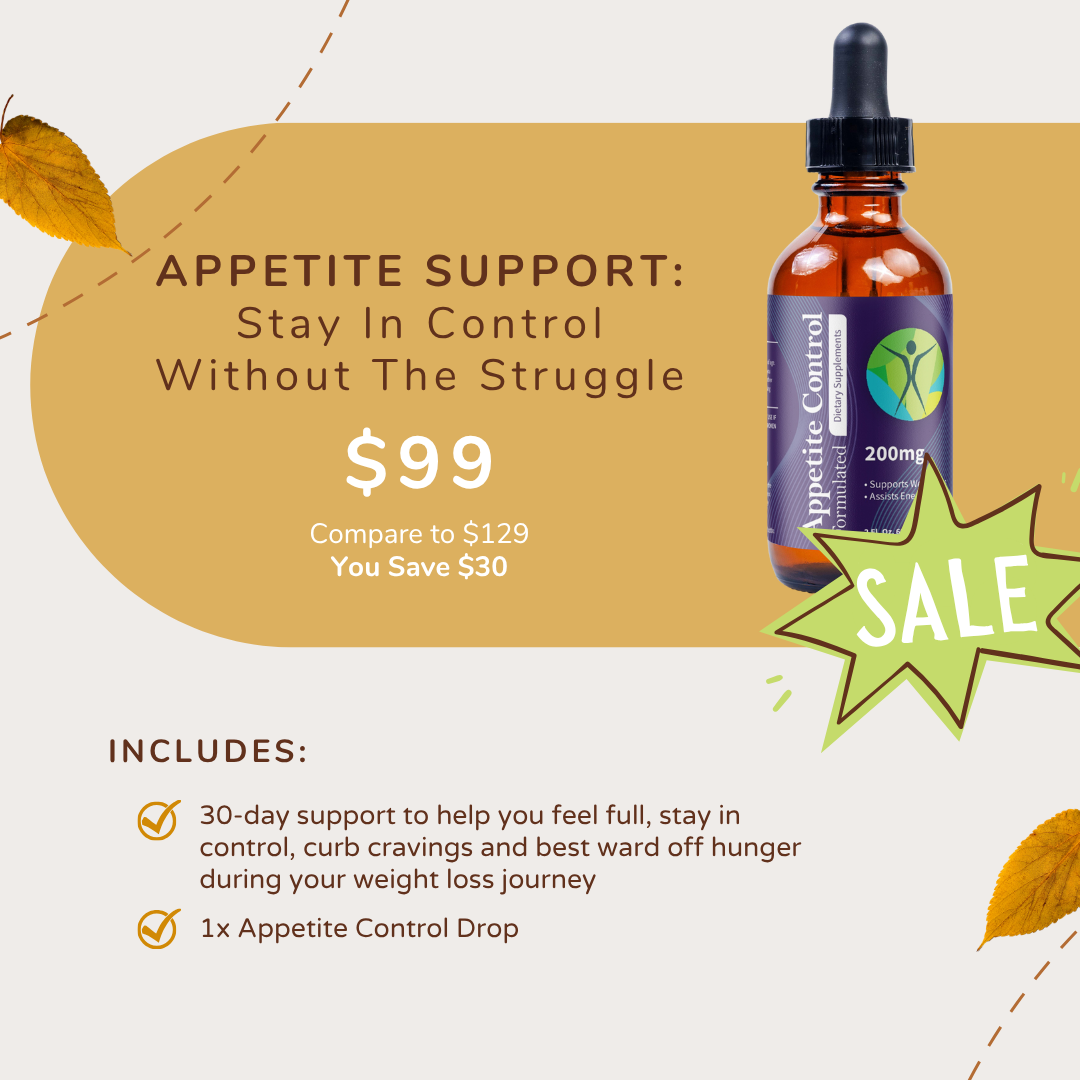 Appetite Support Pack: Stay in Control Without the Struggle